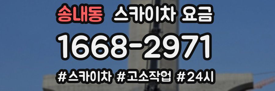 송내동 스카이차 요금