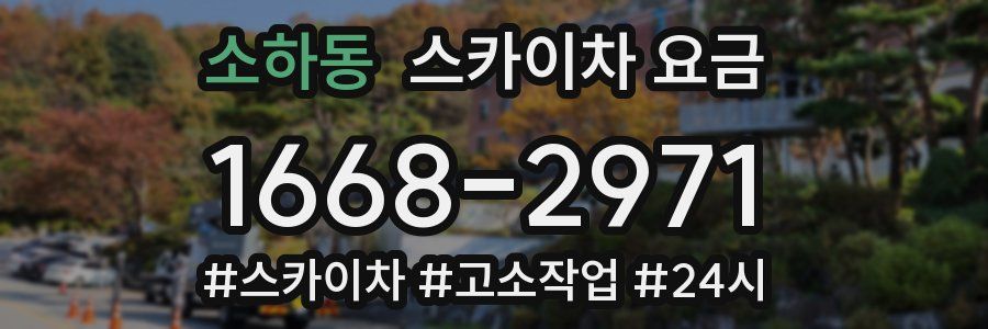 소하동 스카이차 요금