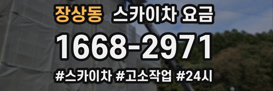 장상동 스카이차 요금