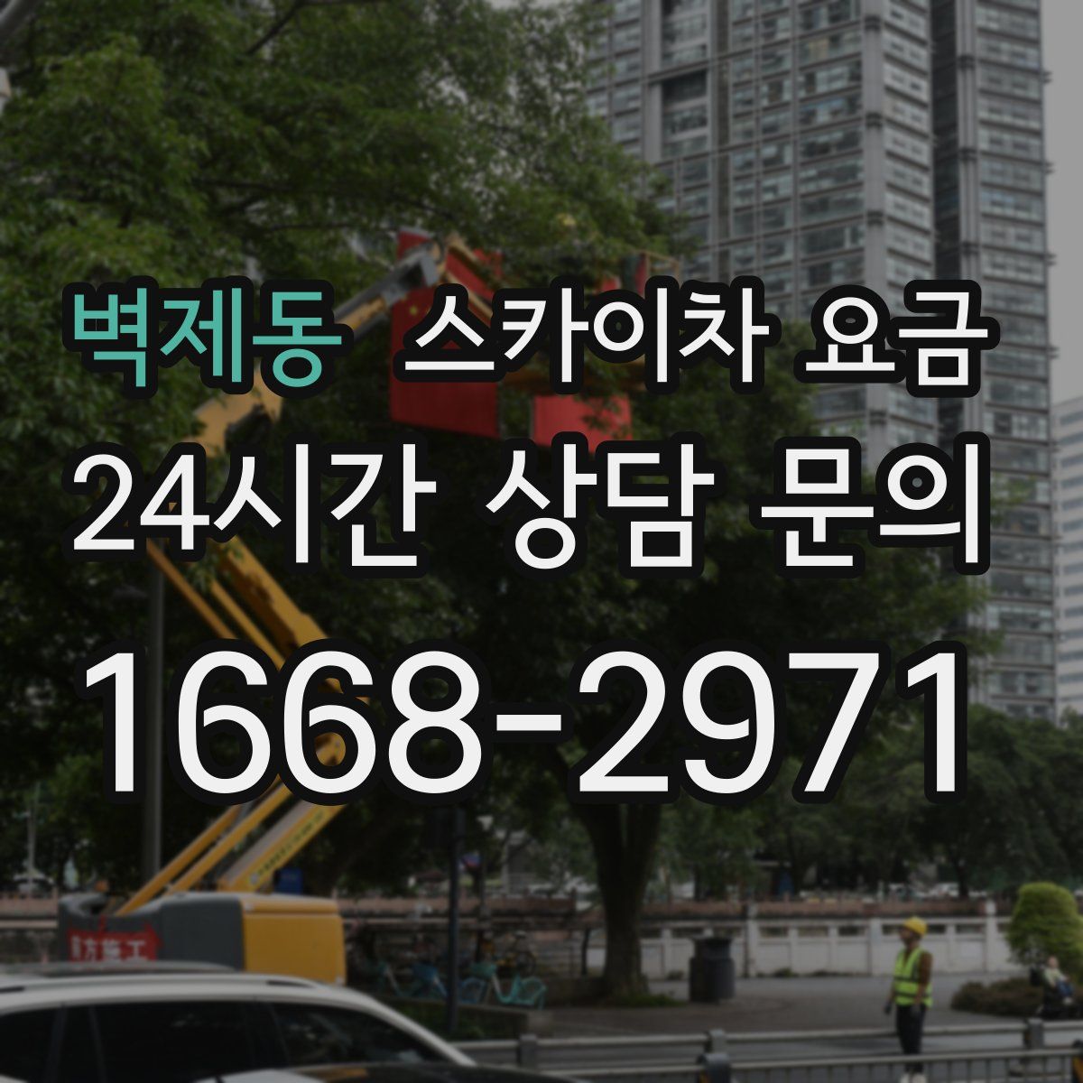 벽제동 스카이차 요금