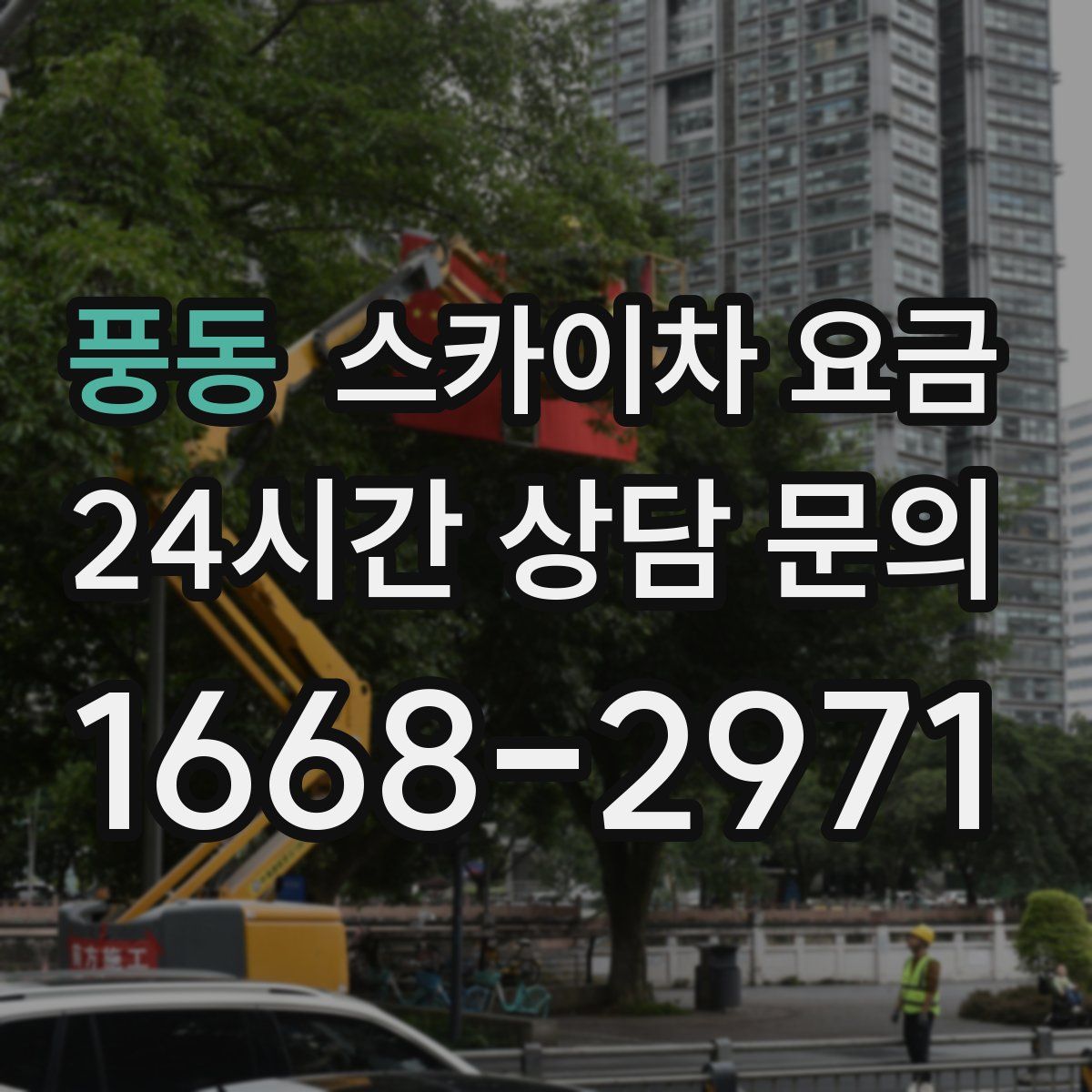 풍동 스카이차 요금