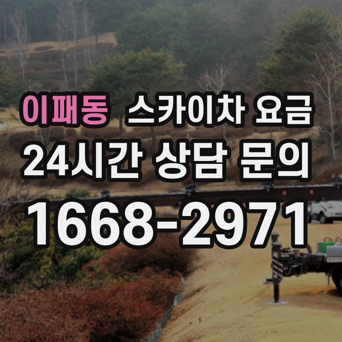 이패동 스카이차 요금