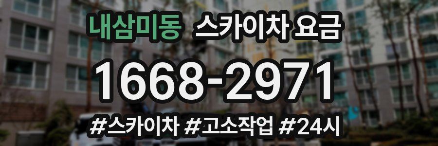 내삼미동 스카이차 요금