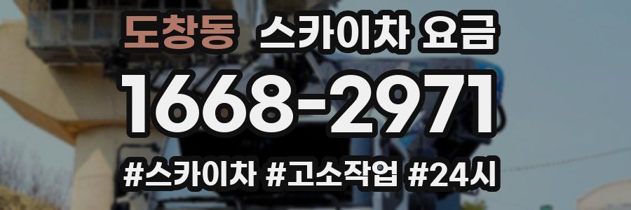 도창동 스카이차 요금