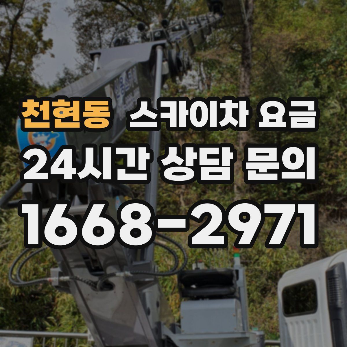 천현동 스카이차 요금
