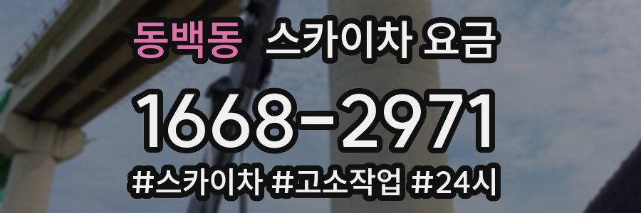 동백동 스카이차 요금