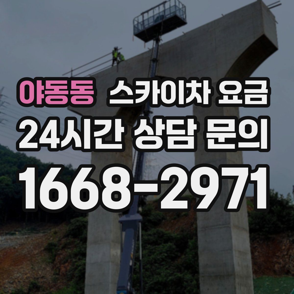 야동동 스카이차 요금