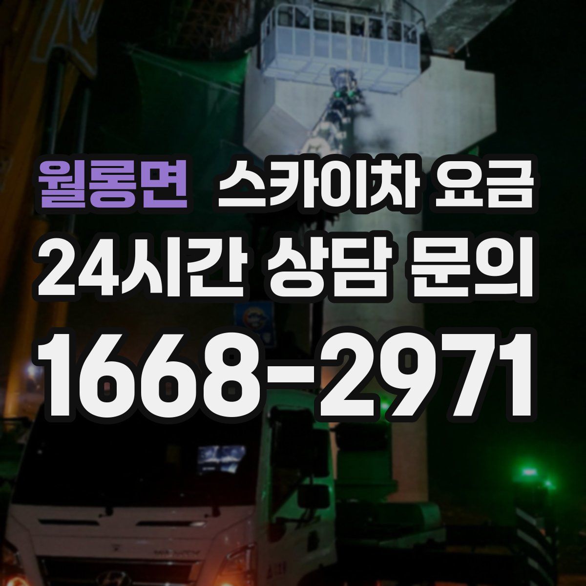 월롱면 스카이차 요금