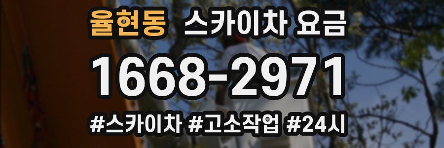 율현동 스카이차 요금