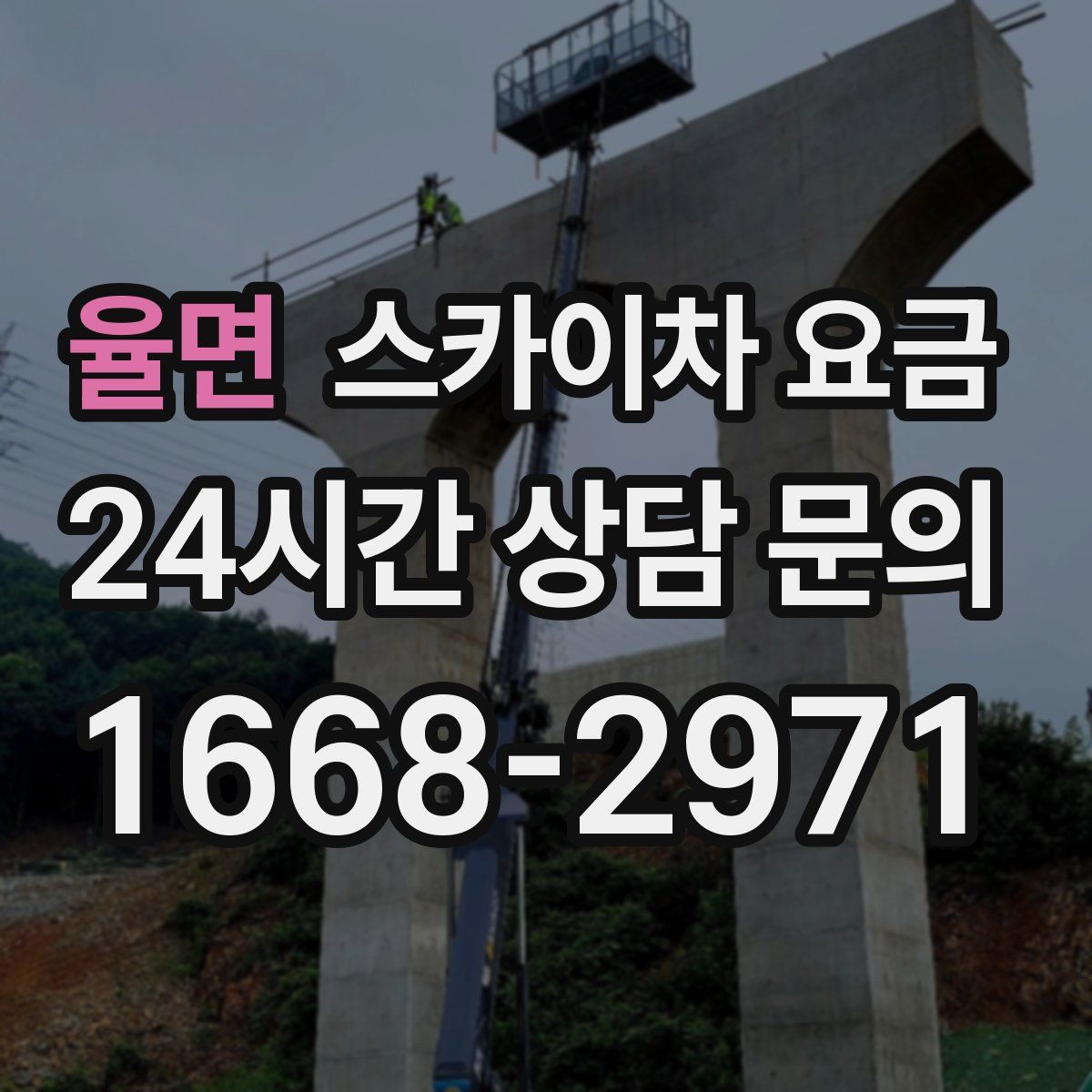 율면 스카이차 요금