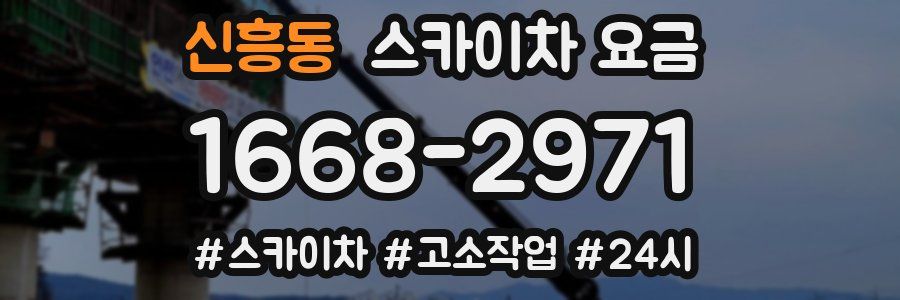 신흥동 스카이차 요금