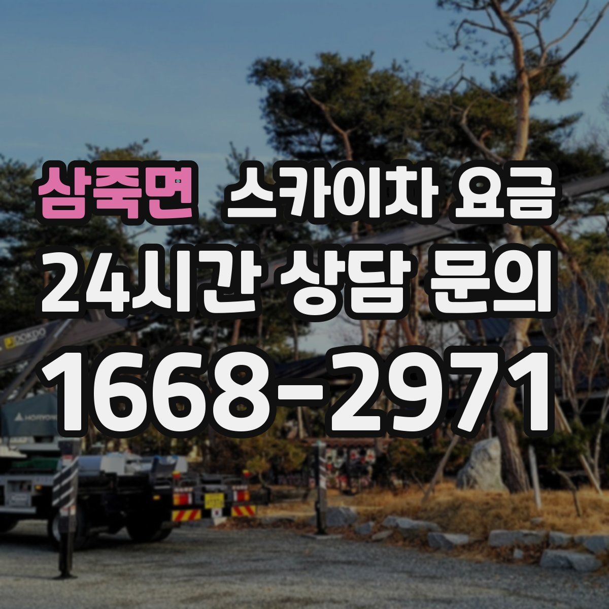 삼죽면 스카이차 요금