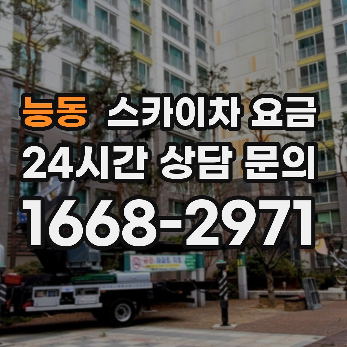능동 스카이차 요금