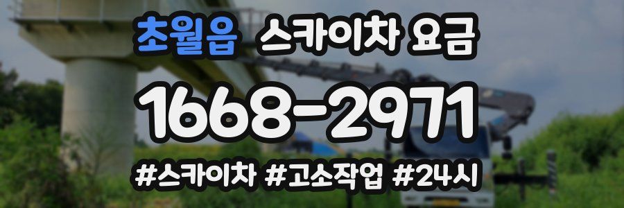 초월읍 스카이차 요금