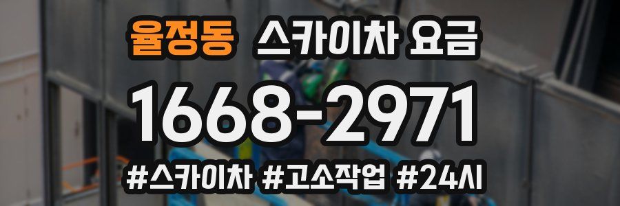 율정동 스카이차 요금