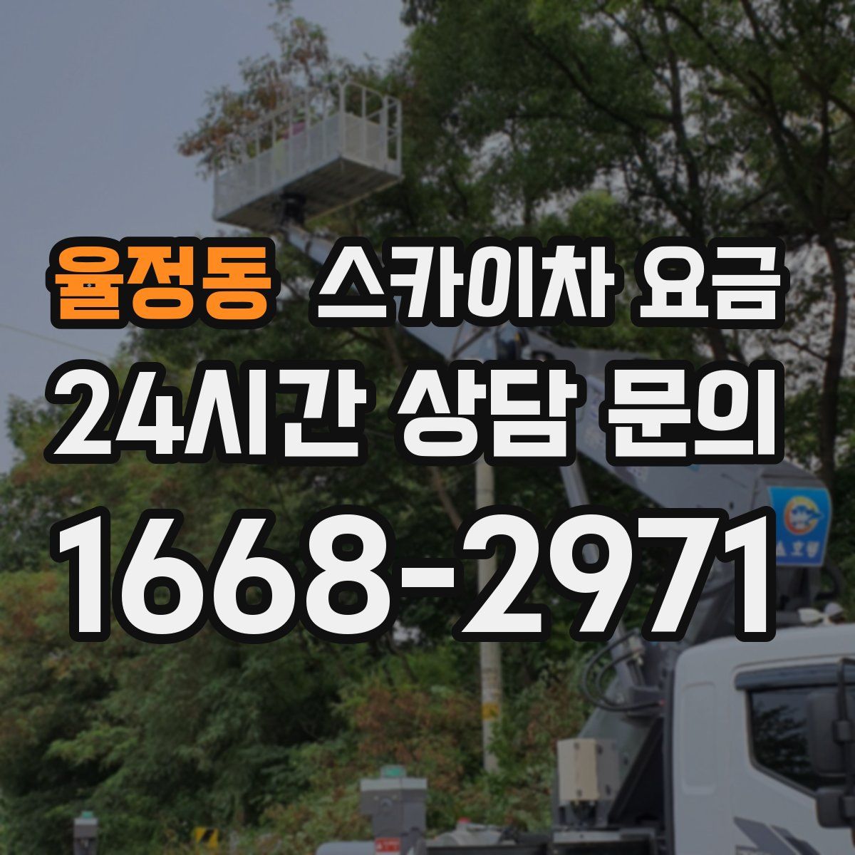 율정동 스카이차 요금