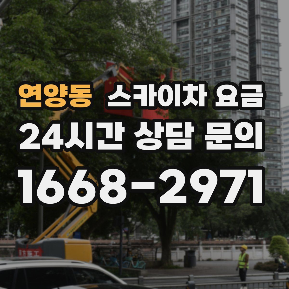 연양동 스카이차 요금