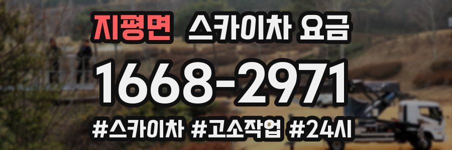 지평면 스카이차 요금
