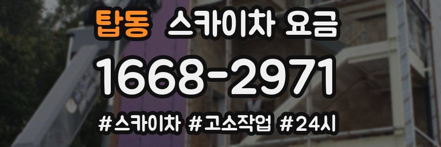 탑동 스카이차 요금
