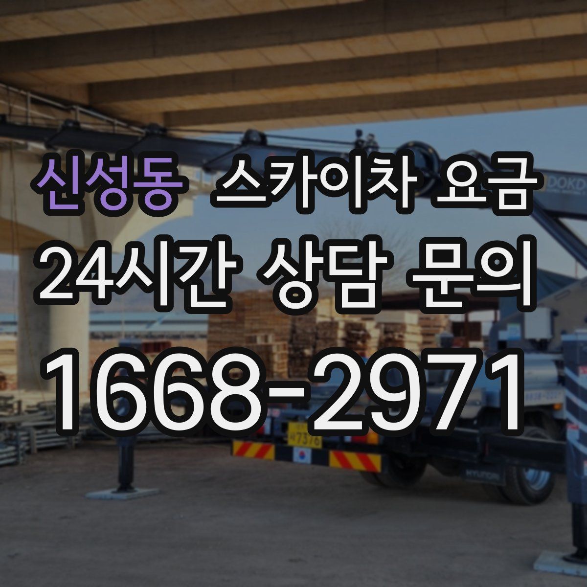 신성동 스카이차 요금