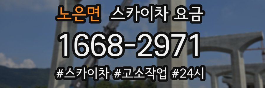 노은면 스카이차 요금