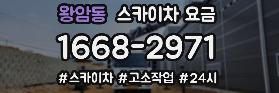 왕암동 스카이차 요금