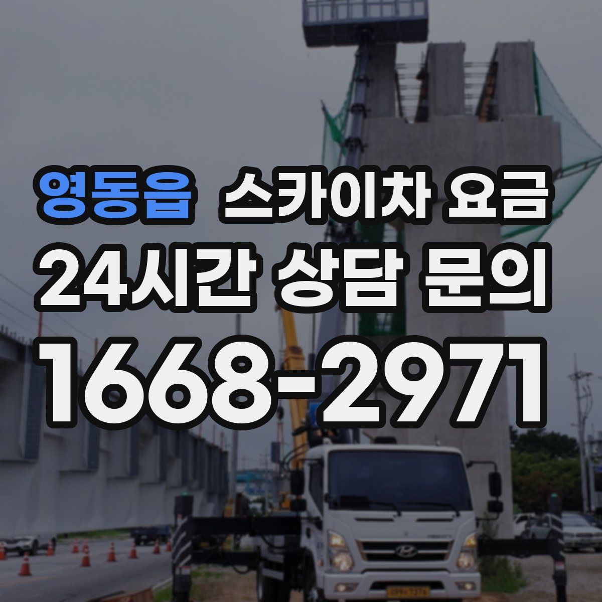 영동읍 스카이차 요금