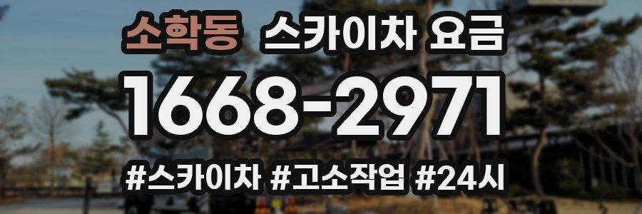 소학동 스카이차 요금