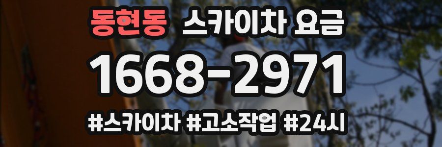 동현동 스카이차 요금