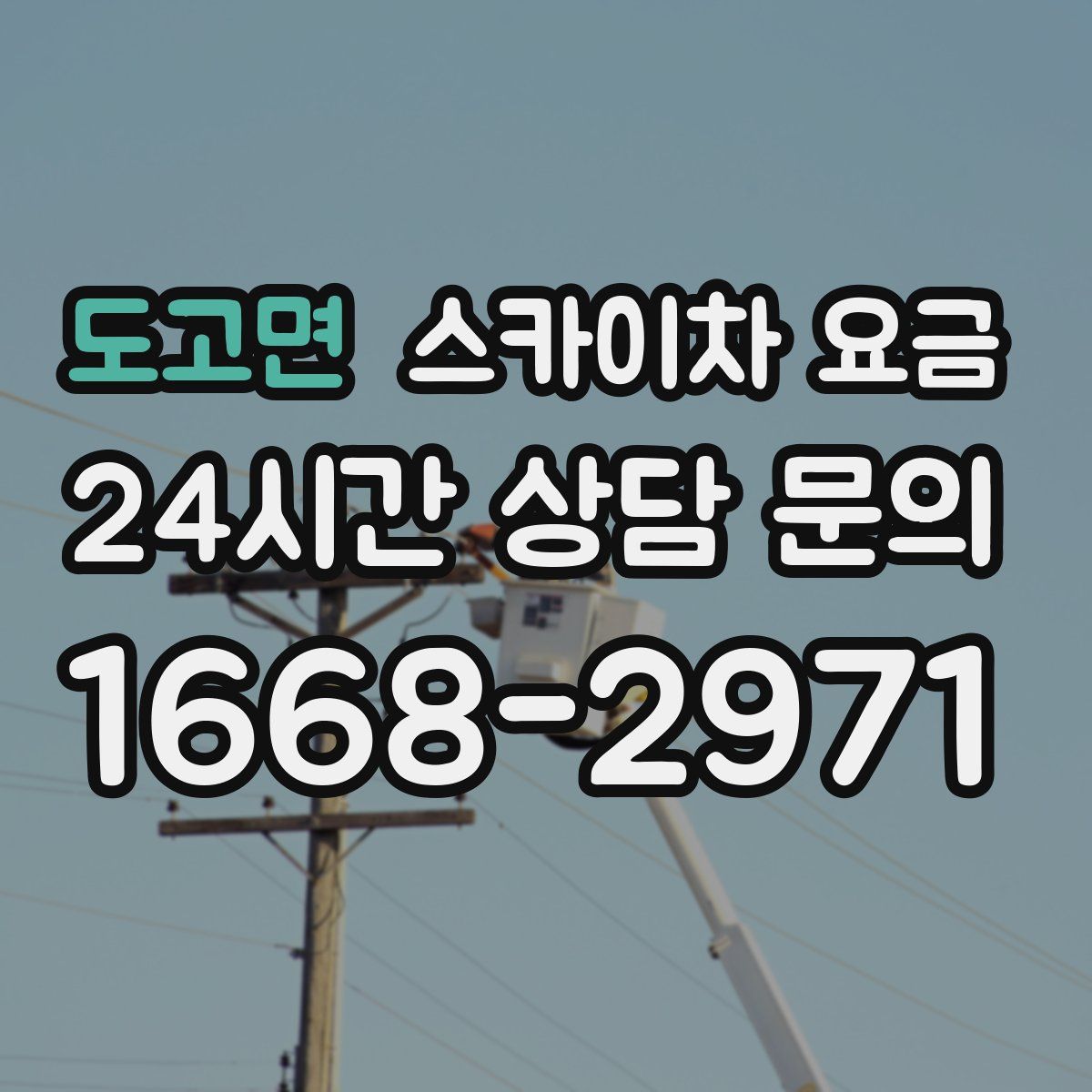 도고면 스카이차 요금