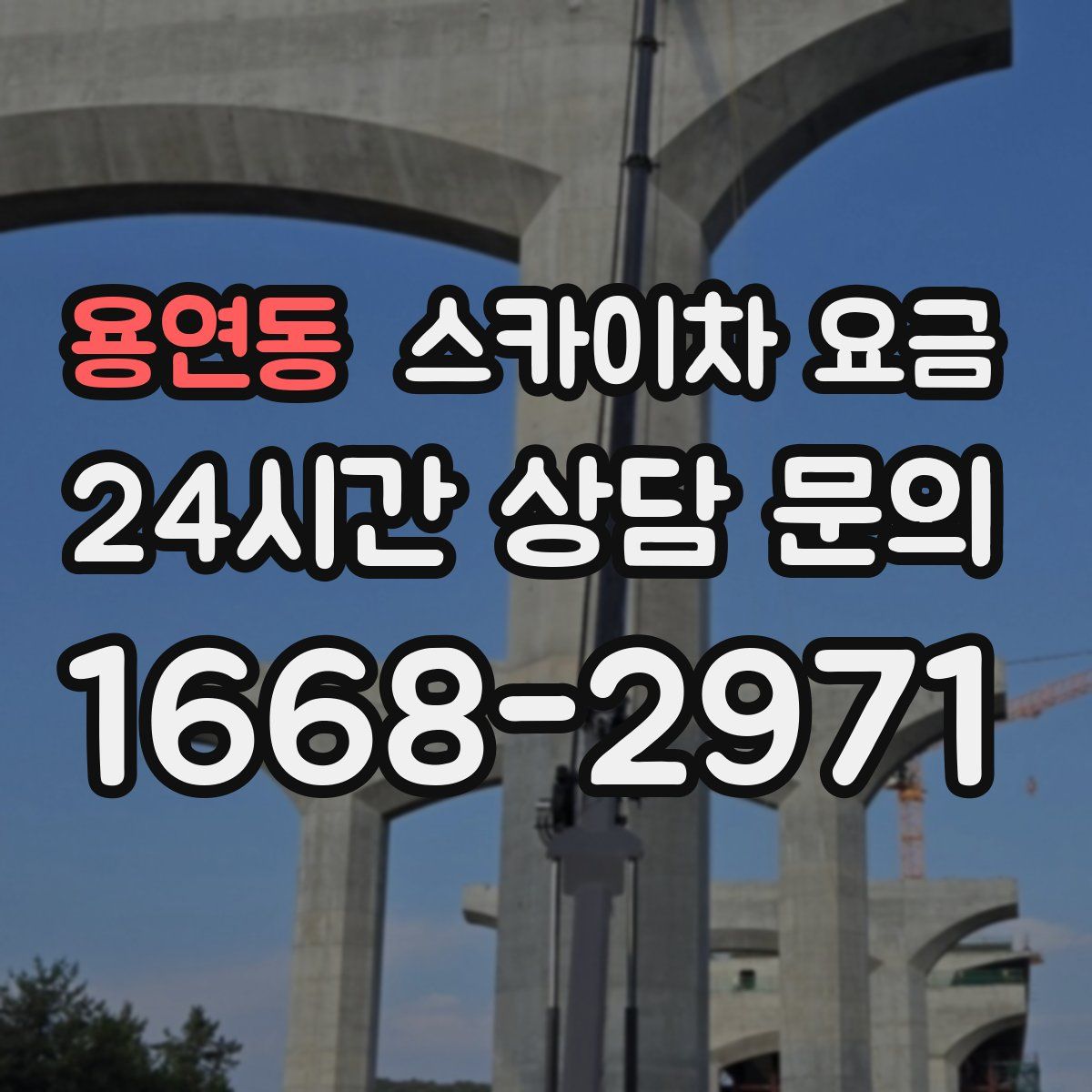용연동 스카이차 요금