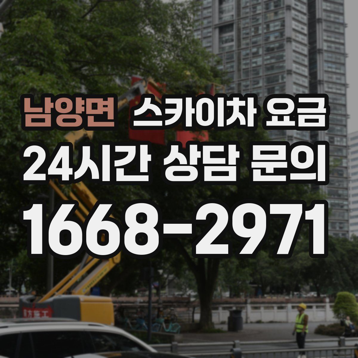 남양면 스카이차 요금
