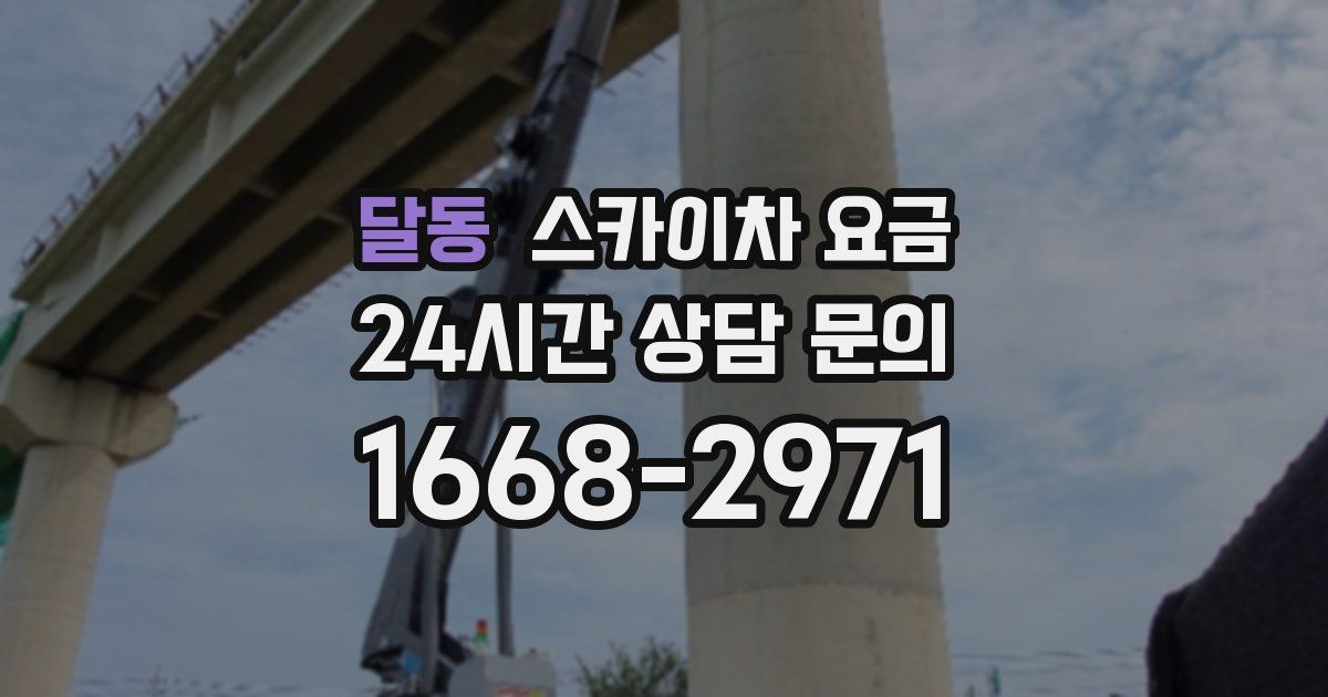 달동 스카이차 요금