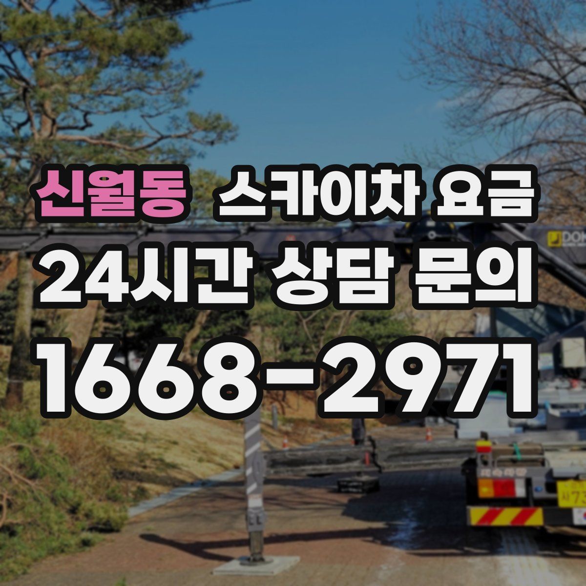 신월동 스카이차 요금