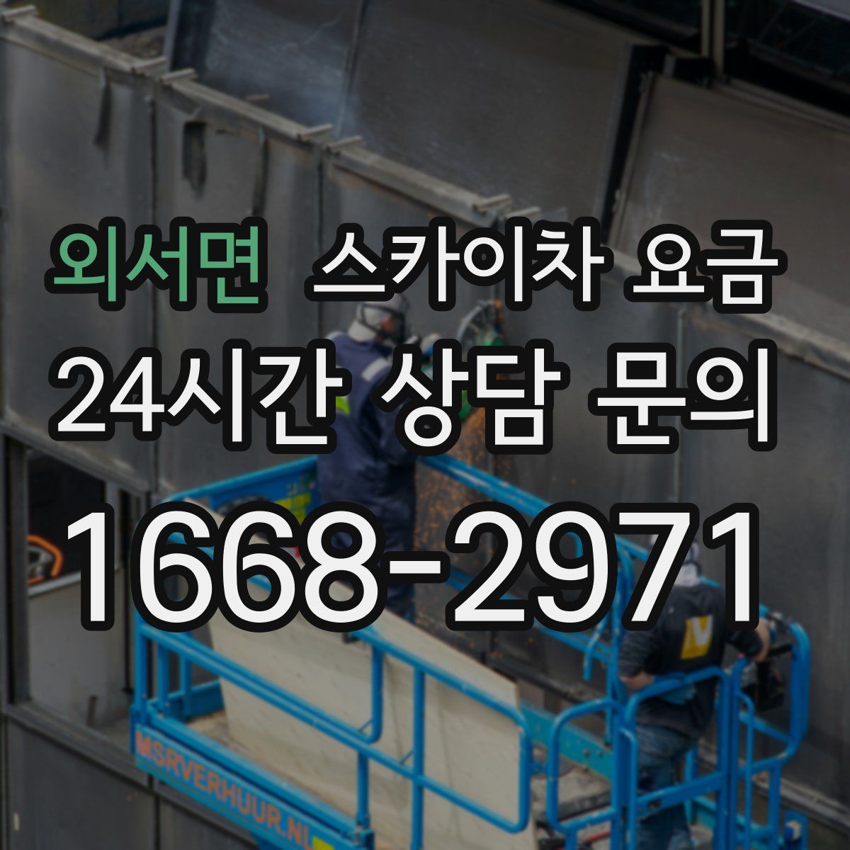 외서면 스카이차 요금