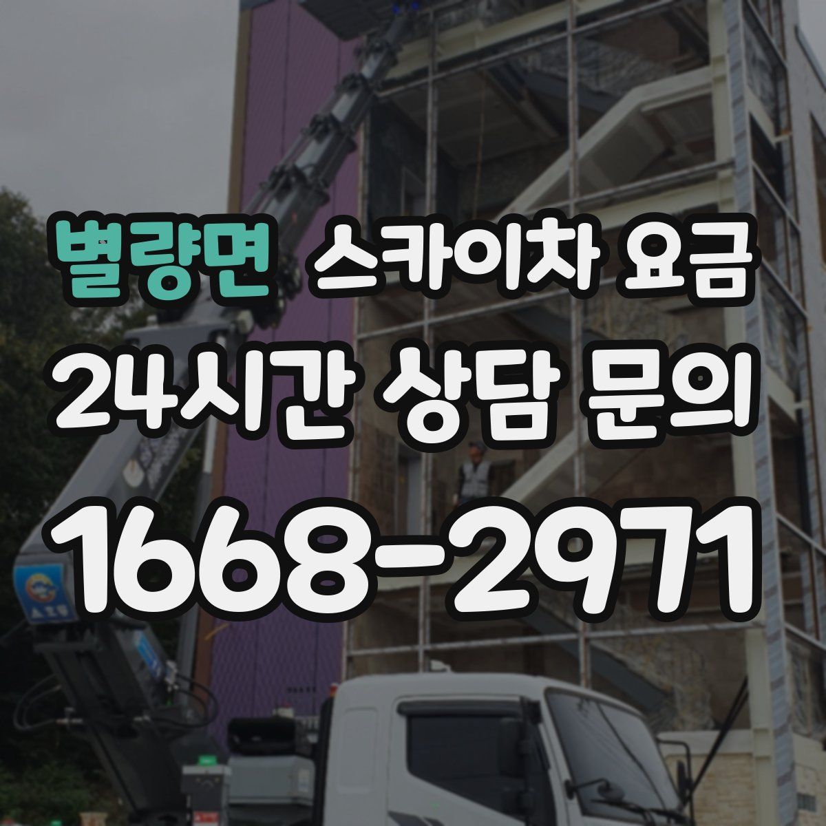 별량면 스카이차 요금