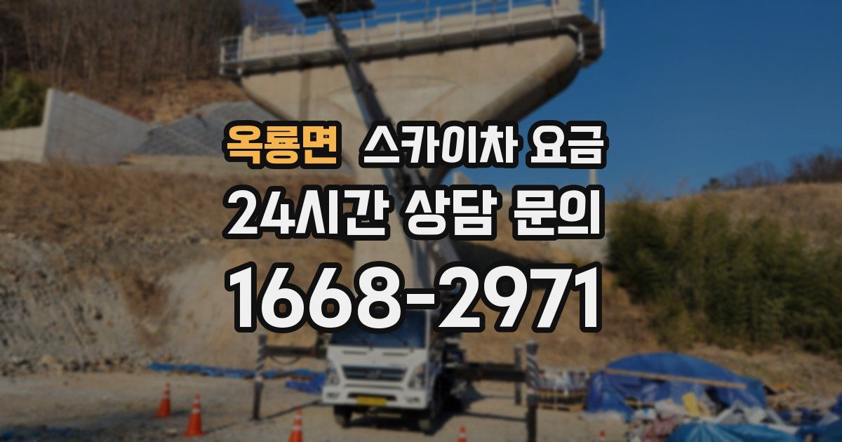 옥룡면 스카이차 요금