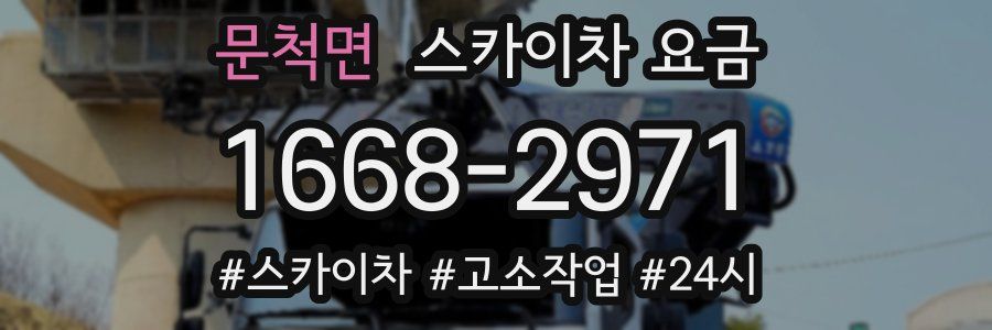 문척면 스카이차 요금