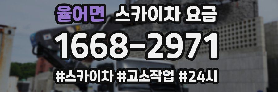 율어면 스카이차 요금