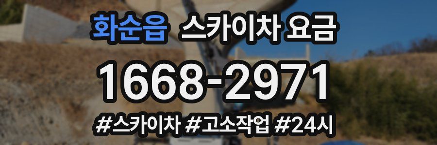 화순읍 스카이차 요금
