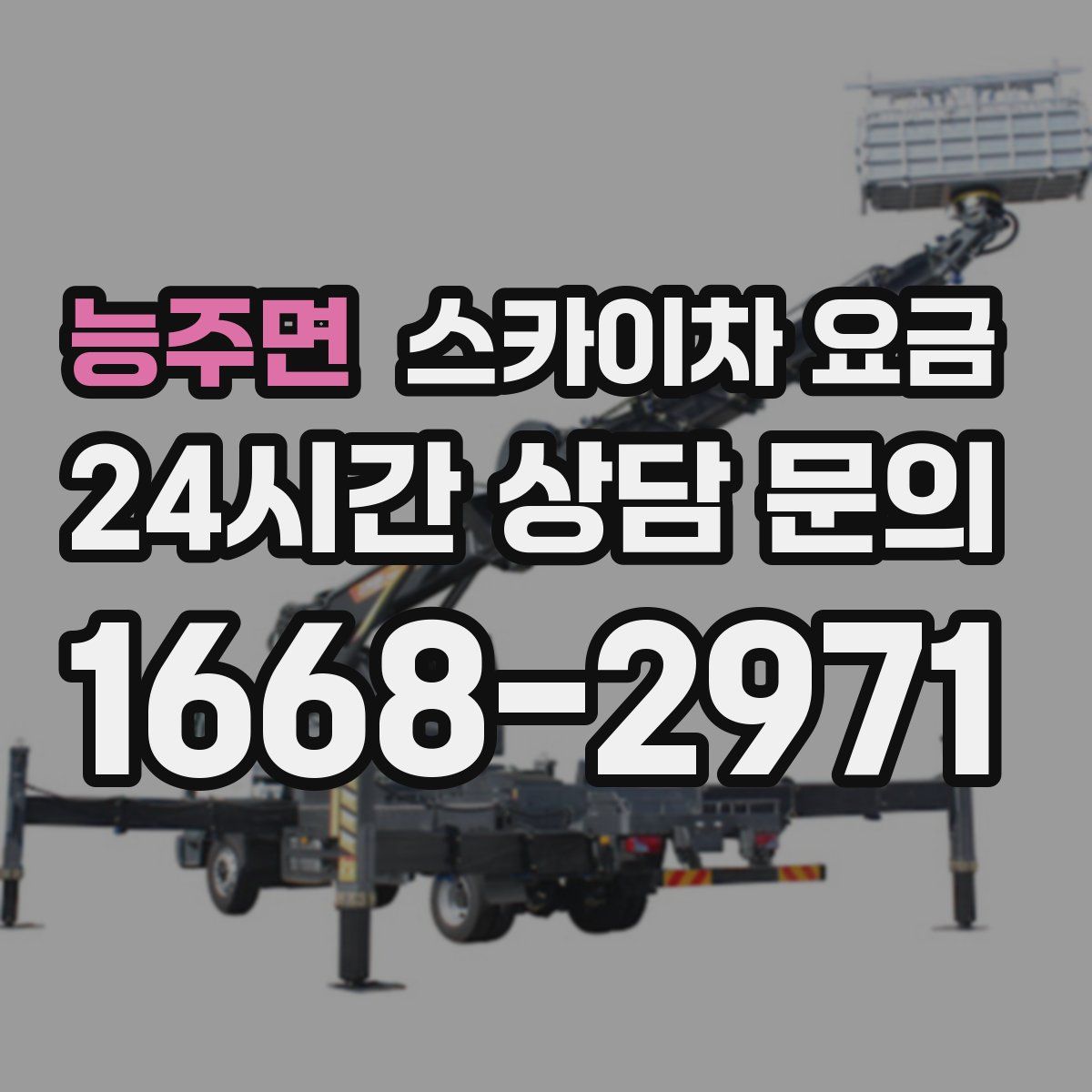 능주면 스카이차 요금