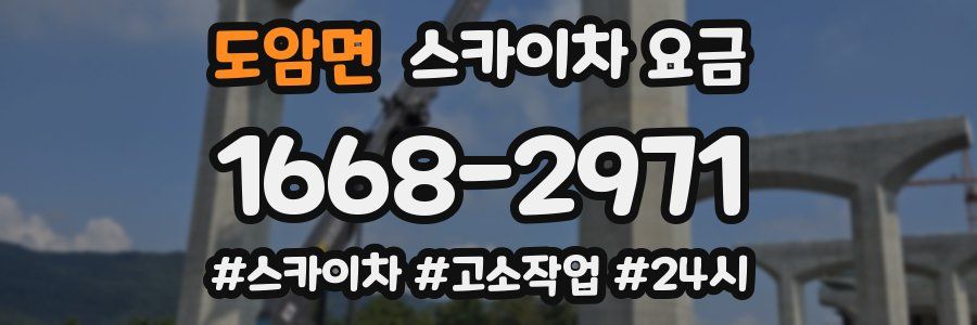 도암면 스카이차 요금