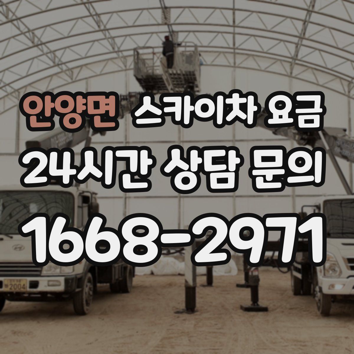 안양면 스카이차 요금