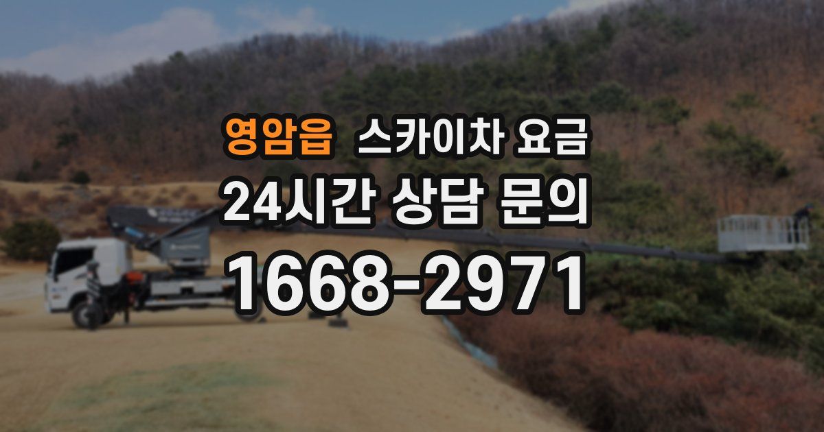 영암읍 스카이차 요금