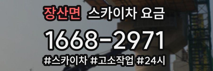 장산면 스카이차 요금
