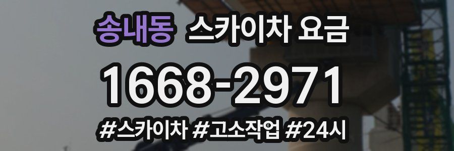 송내동 스카이차 요금