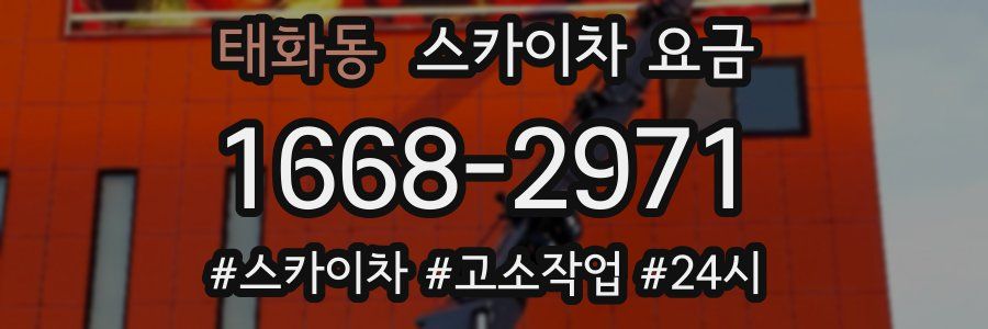 태화동 스카이차 요금