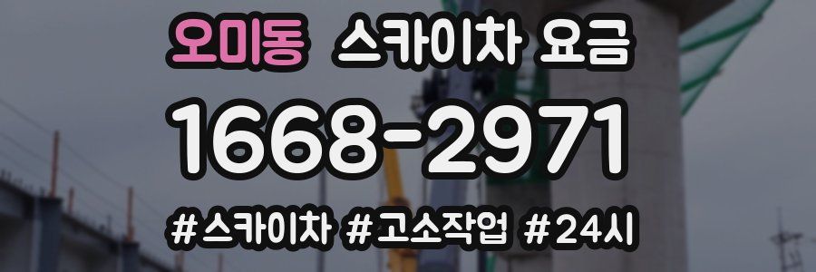 오미동 스카이차 요금