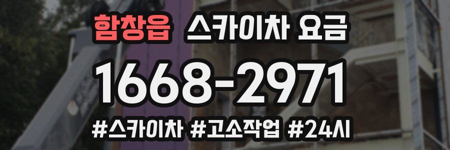 함창읍 스카이차 요금