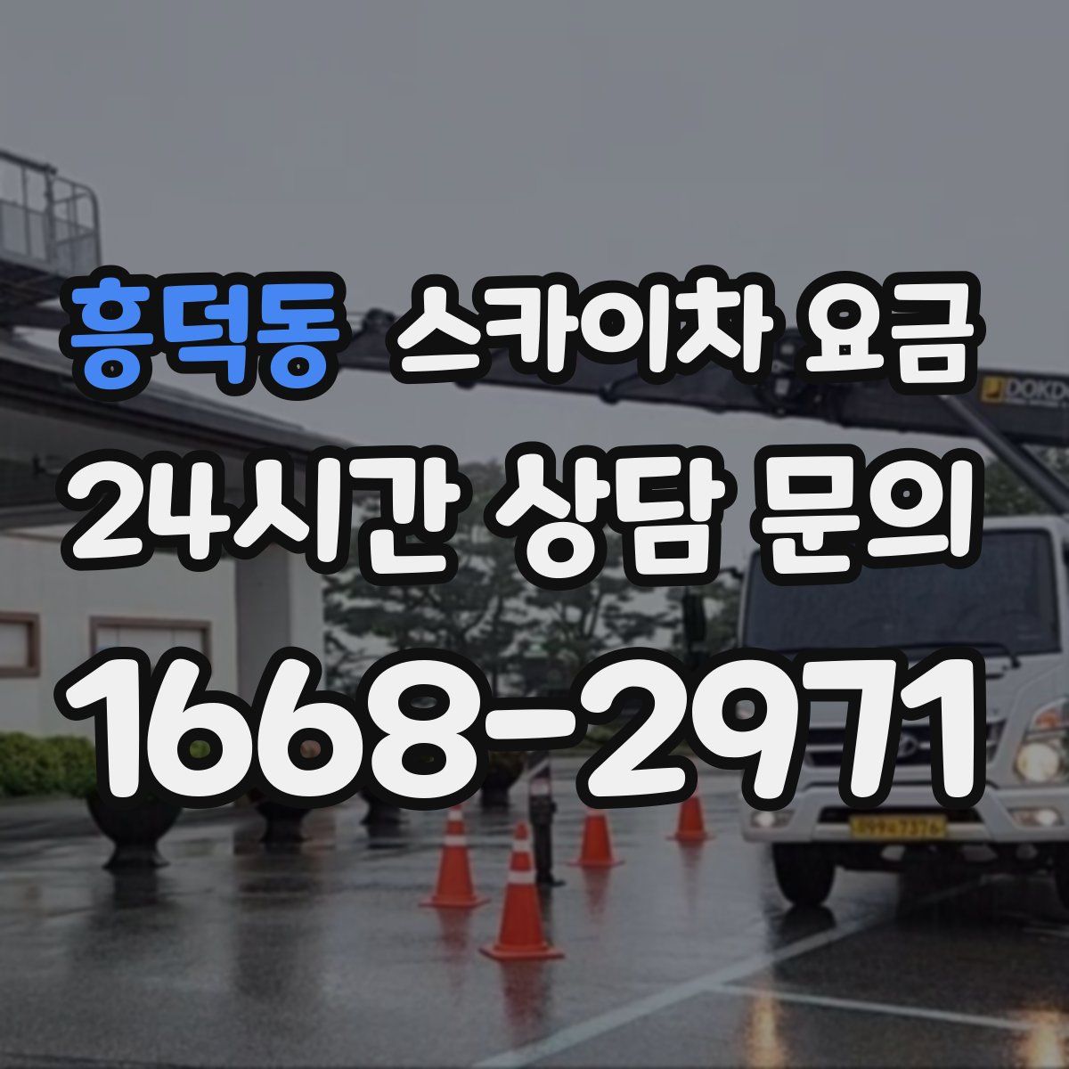 흥덕동 스카이차 요금